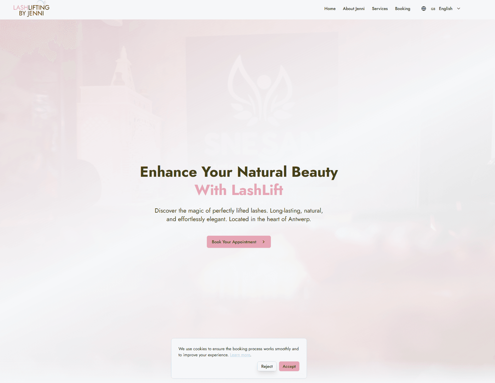 Lash Artist Boekingsportaal